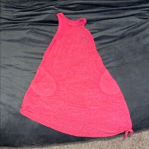 Vibrant Pink Pocket Dress
